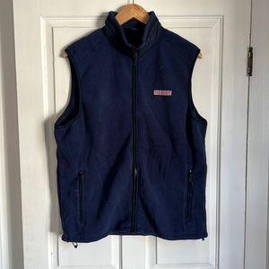 Vineyard vines fleece vest